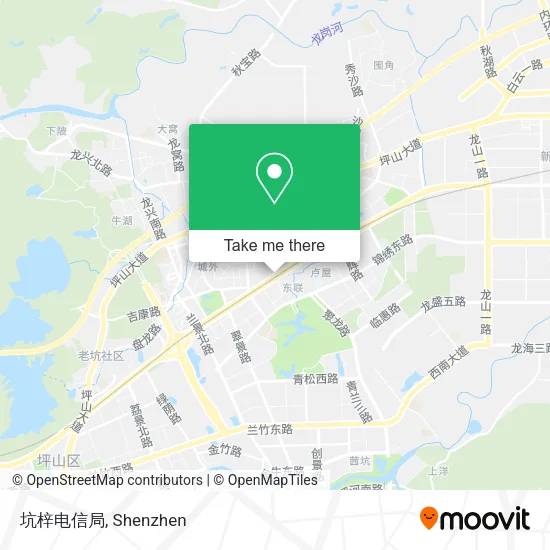坑梓电信局 map