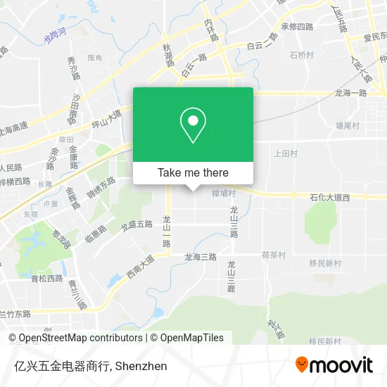 亿兴五金电器商行 map