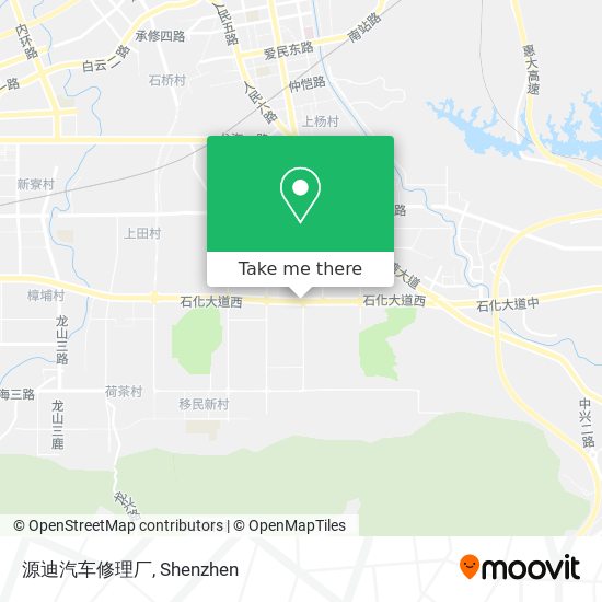 源迪汽车修理厂 map