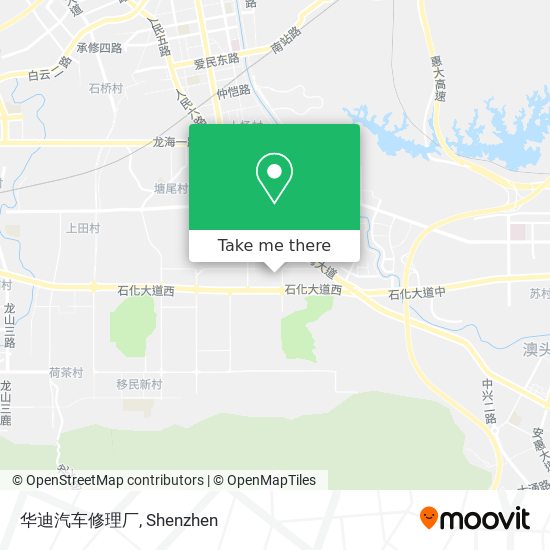 华迪汽车修理厂 map