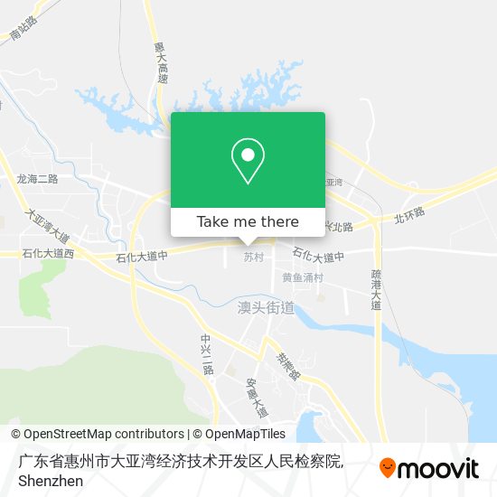 广东省惠州市大亚湾经济技术开发区人民检察院 map