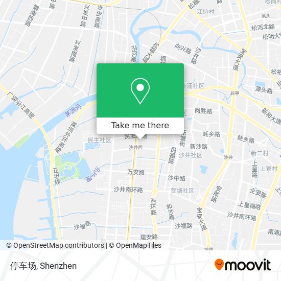 停车场 map