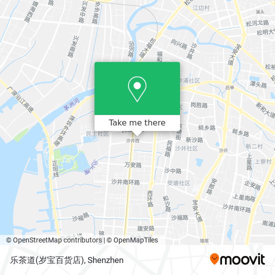 乐茶道(岁宝百货店) map