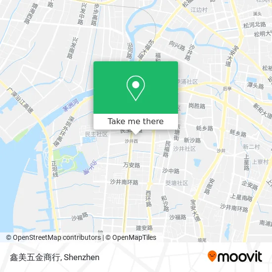 鑫美五金商行 map