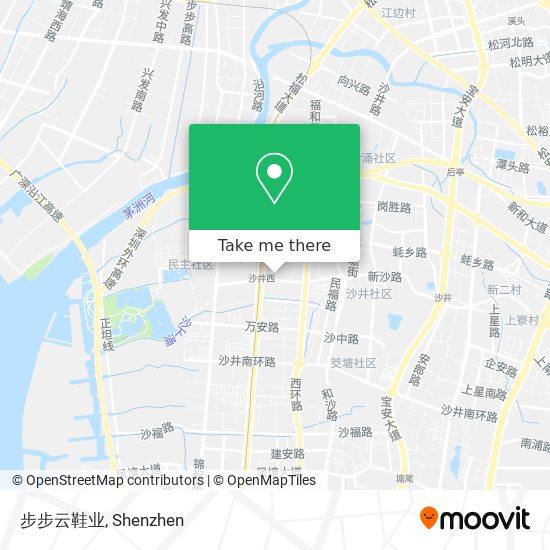 步步云鞋业 map