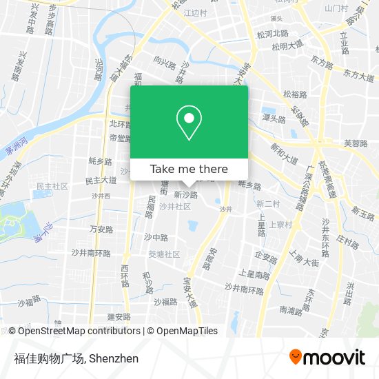 福佳购物广场 map