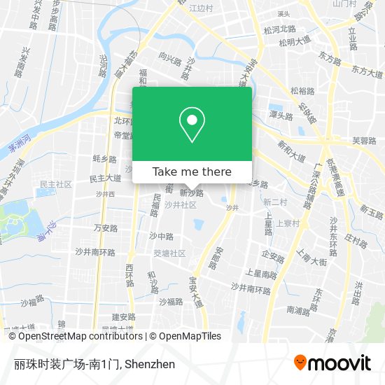 丽珠时装广场-南1门 map