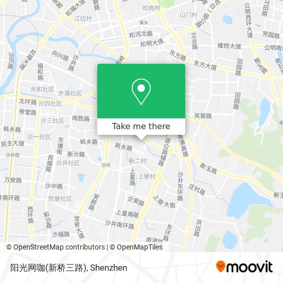 阳光网咖(新桥三路) map