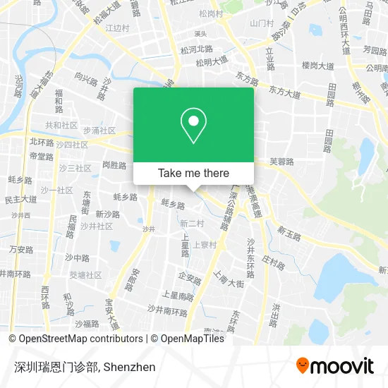 深圳瑞恩门诊部 map
