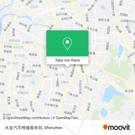永发汽车维修服务部 map