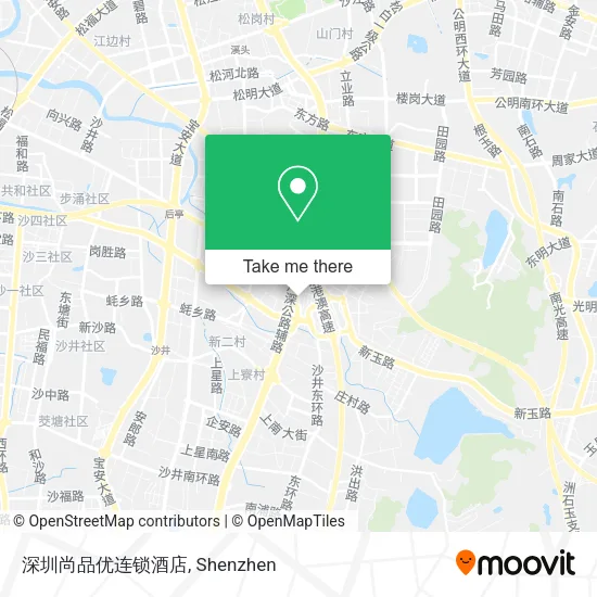 深圳尚品优连锁酒店 map