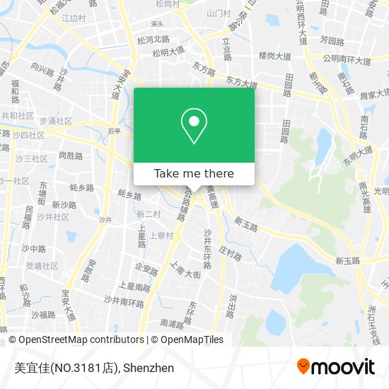 美宜佳(NO.3181店) map