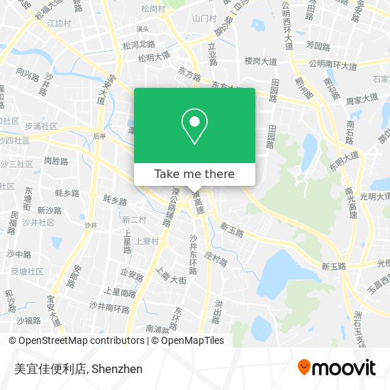 美宜佳便利店 map