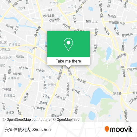 美宜佳便利店 map