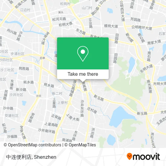 中连便利店 map