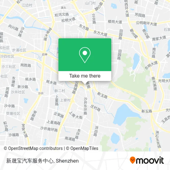 新晟宝汽车服务中心 map