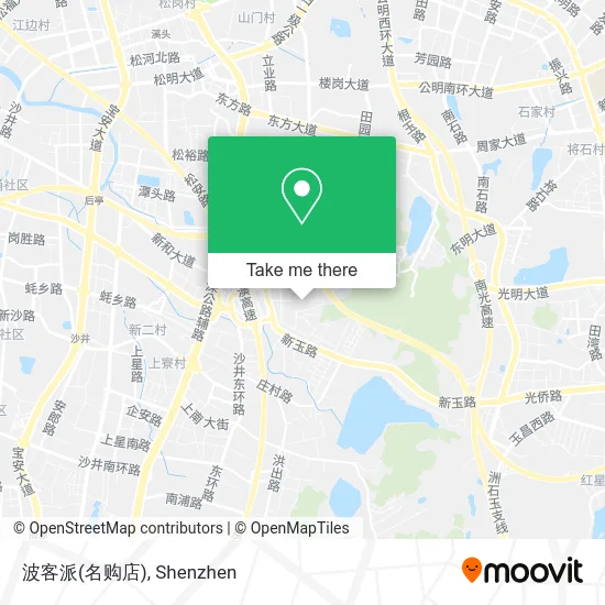 波客派(名购店) map