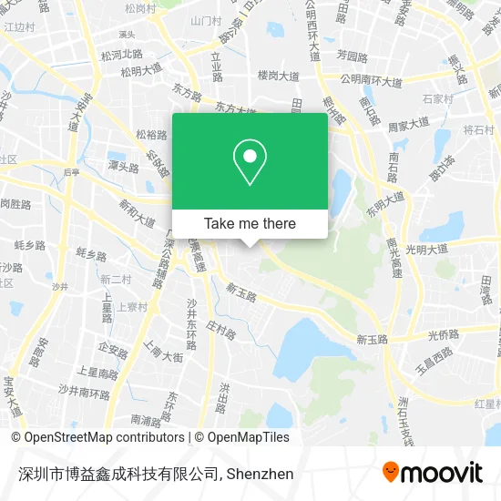 深圳市博益鑫成科技有限公司 map
