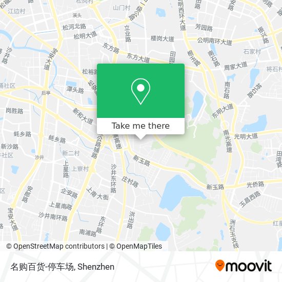 名购百货-停车场 map