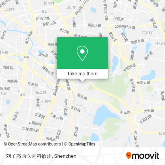 刘子杰西医内科诊所 map