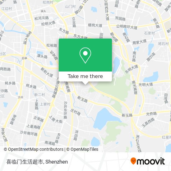 喜临门生活超市 map