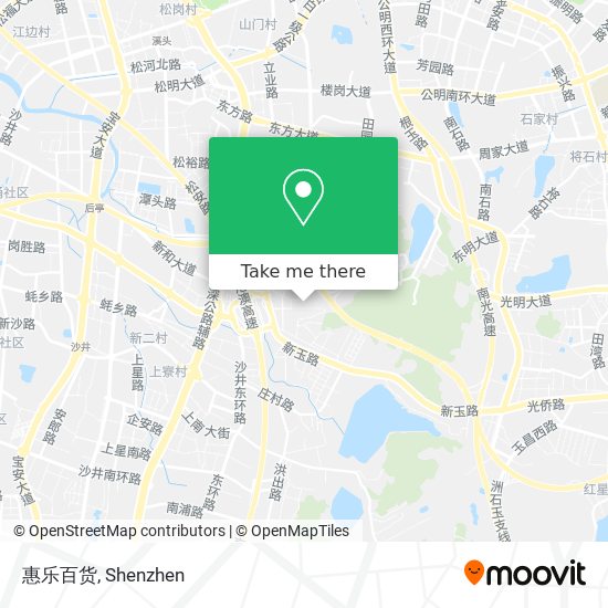 惠乐百货 map