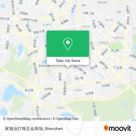 家顺业灯饰五金商场 map