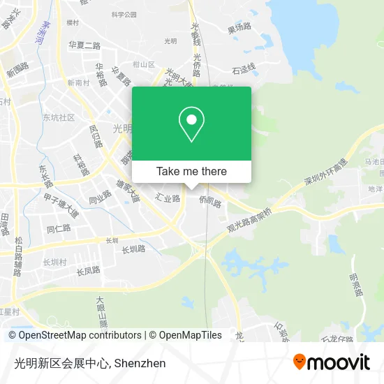 光明新区会展中心 map