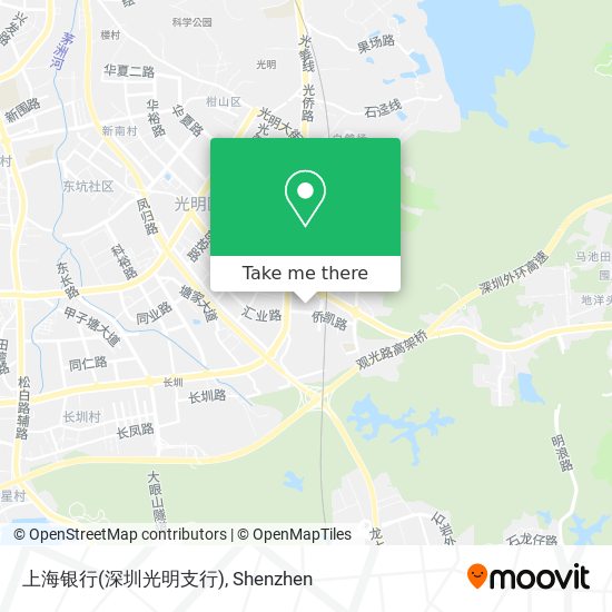 上海银行(深圳光明支行) map