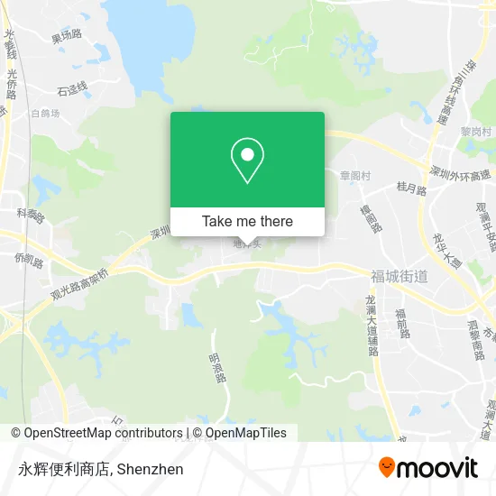 永辉便利商店 map