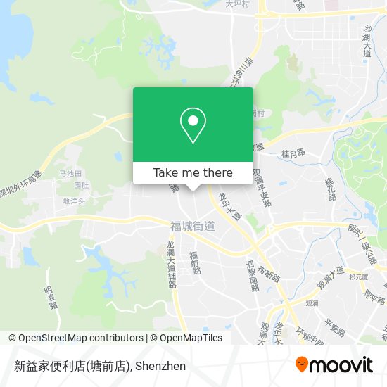 新益家便利店(塘前店) map