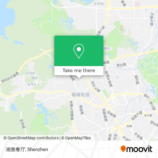 湘雅餐厅 map