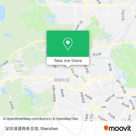 深圳满通商务宾馆 map