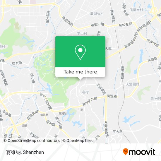 赛维纳 map