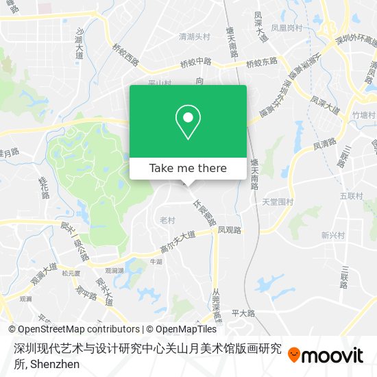 深圳现代艺术与设计研究中心关山月美术馆版画研究所 map