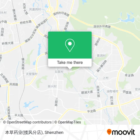 本草药业(揽风分店) map