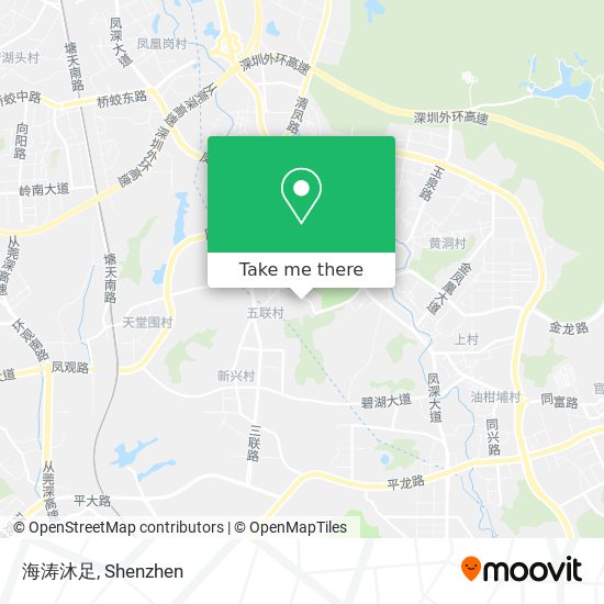 海涛沐足 map