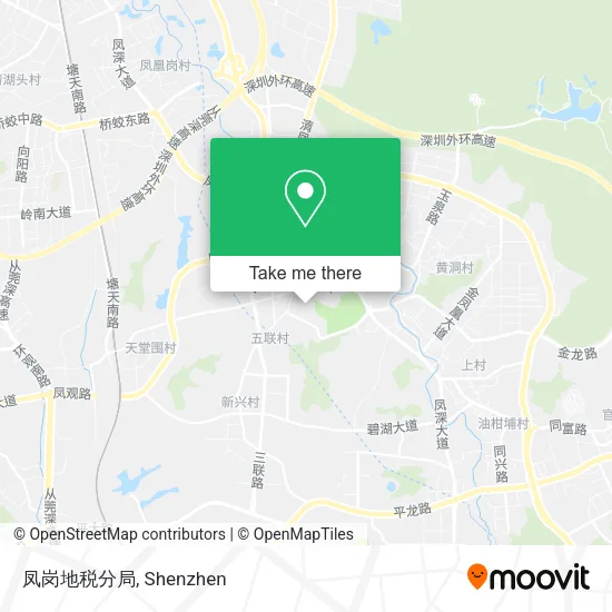 凤岗地税分局 map