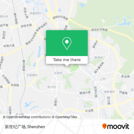 新世纪广场 map