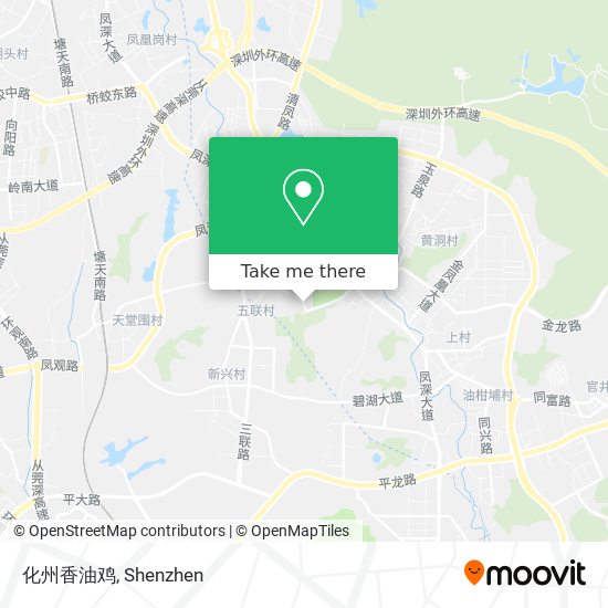 化州香油鸡 map