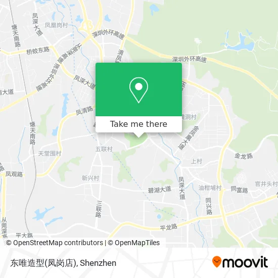 东唯造型(凤岗店) map