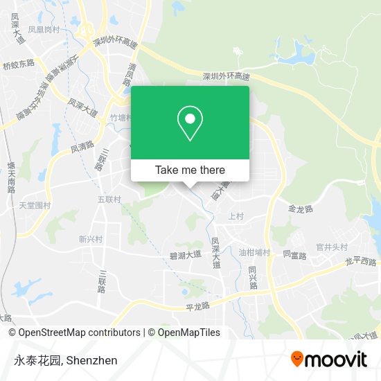 永泰花园 map