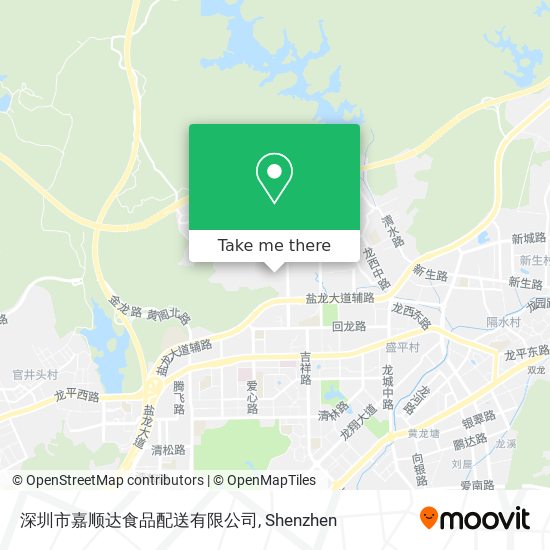 深圳市嘉顺达食品配送有限公司 map
