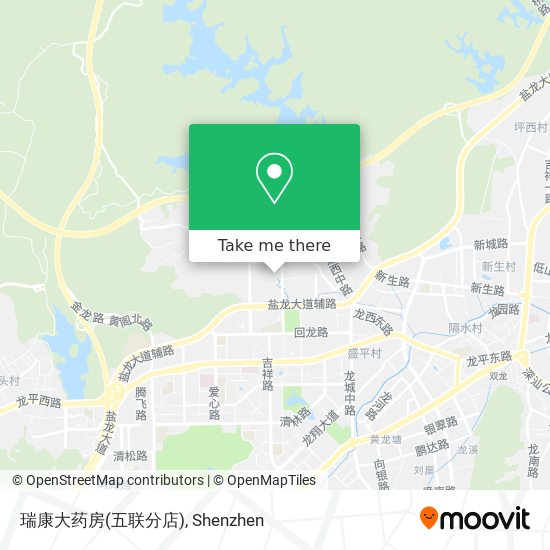 瑞康大药房(五联分店) map