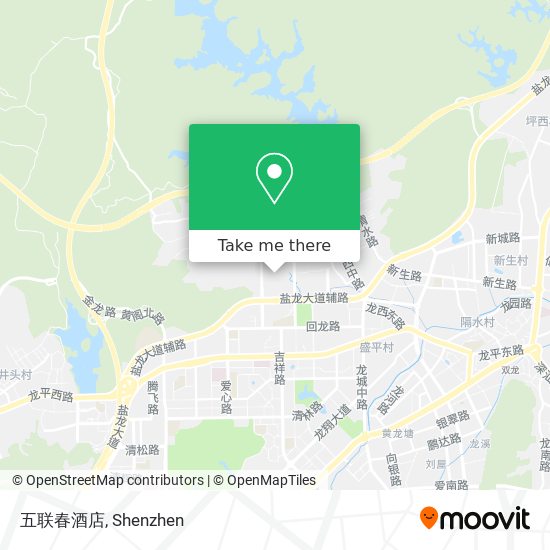 五联春酒店 map