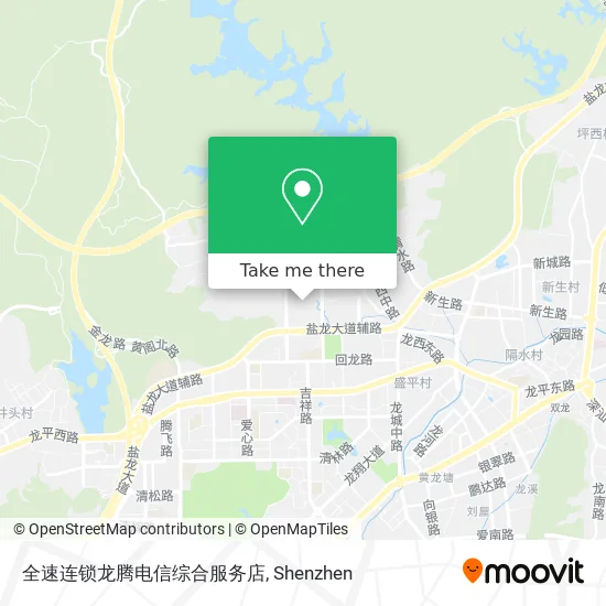 全速连锁龙腾电信综合服务店 map