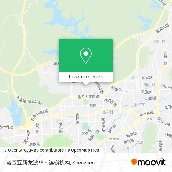 诺基亚新龙波华南连锁机构 map