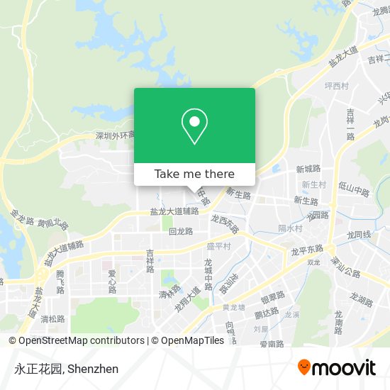 永正花园 map