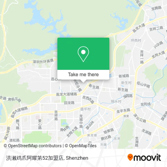 洪濑鸡爪阿耀第52加盟店 map