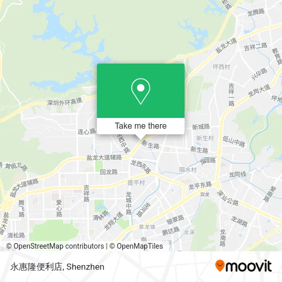 永惠隆便利店 map
